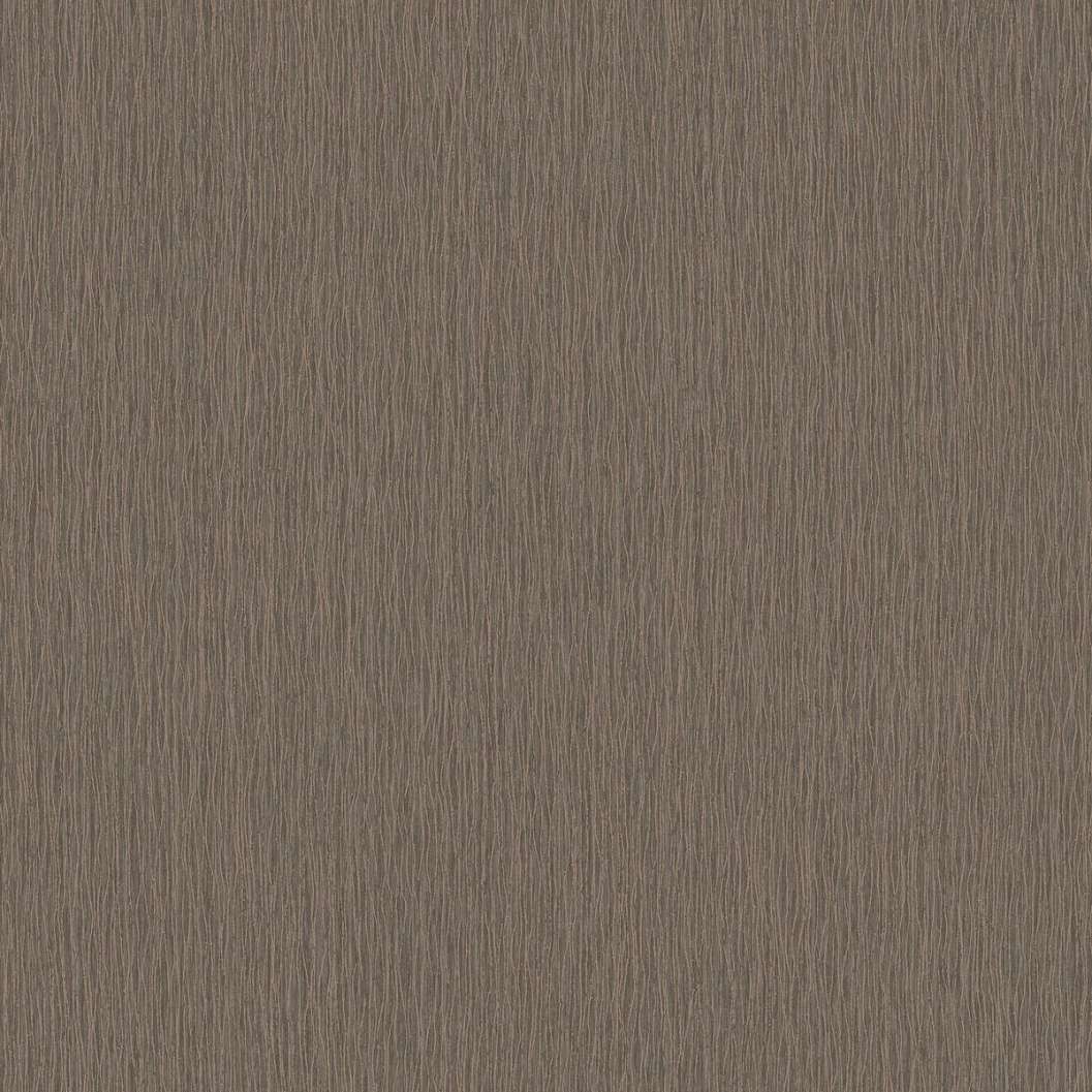 Elegáns barna casadeco vinyl tapéta anyagában mintás csíkozott struktúrával