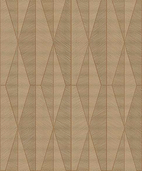 Elegáns barna design tapéta geometrikus mintával