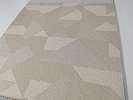 Elegáns geometria mintás olasz tapéta szürke beige színben