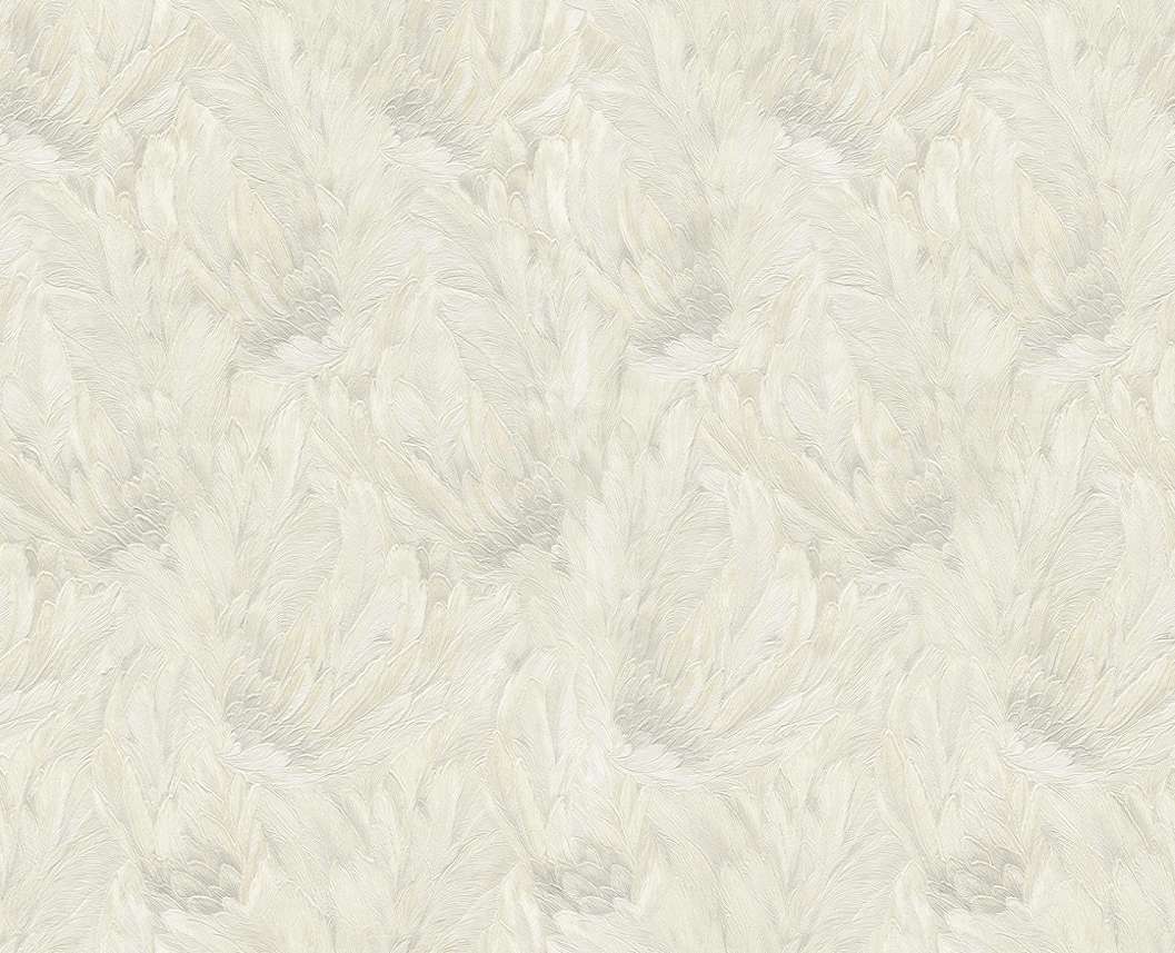 Elegáns gyöngyház toll mintás Roberto Cavalli design tapéta