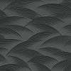 Elegáns hullám mintás fekete design tapéta