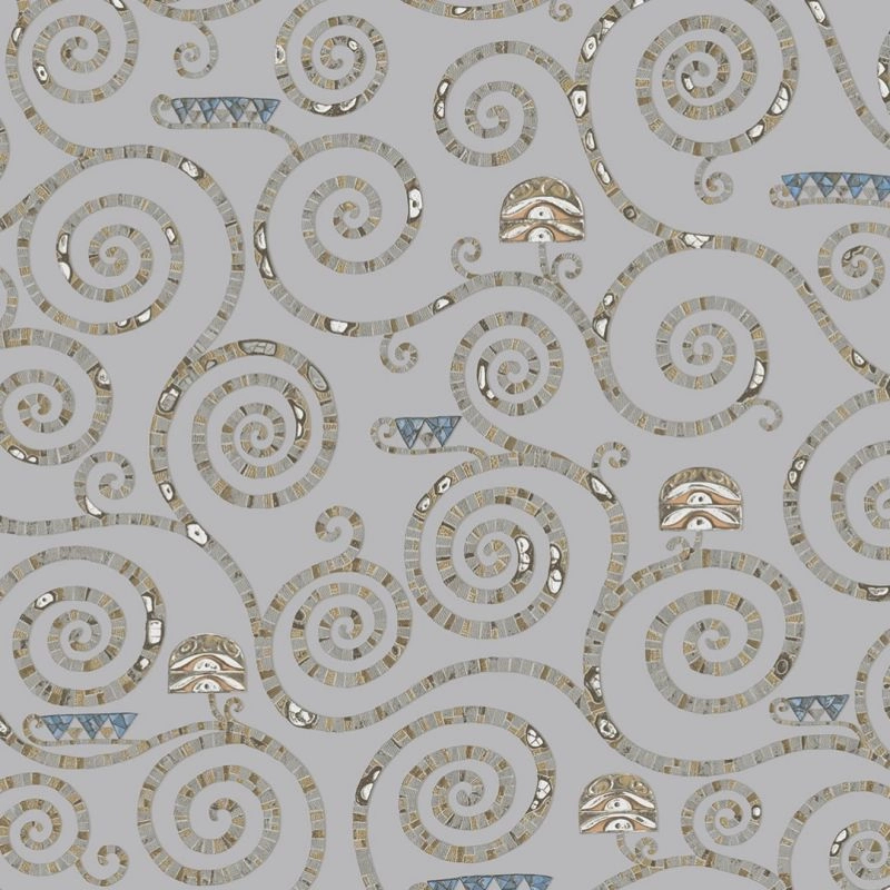 Elegáns Janelli design tapéta spirál mintázattal vinyl struktúrával