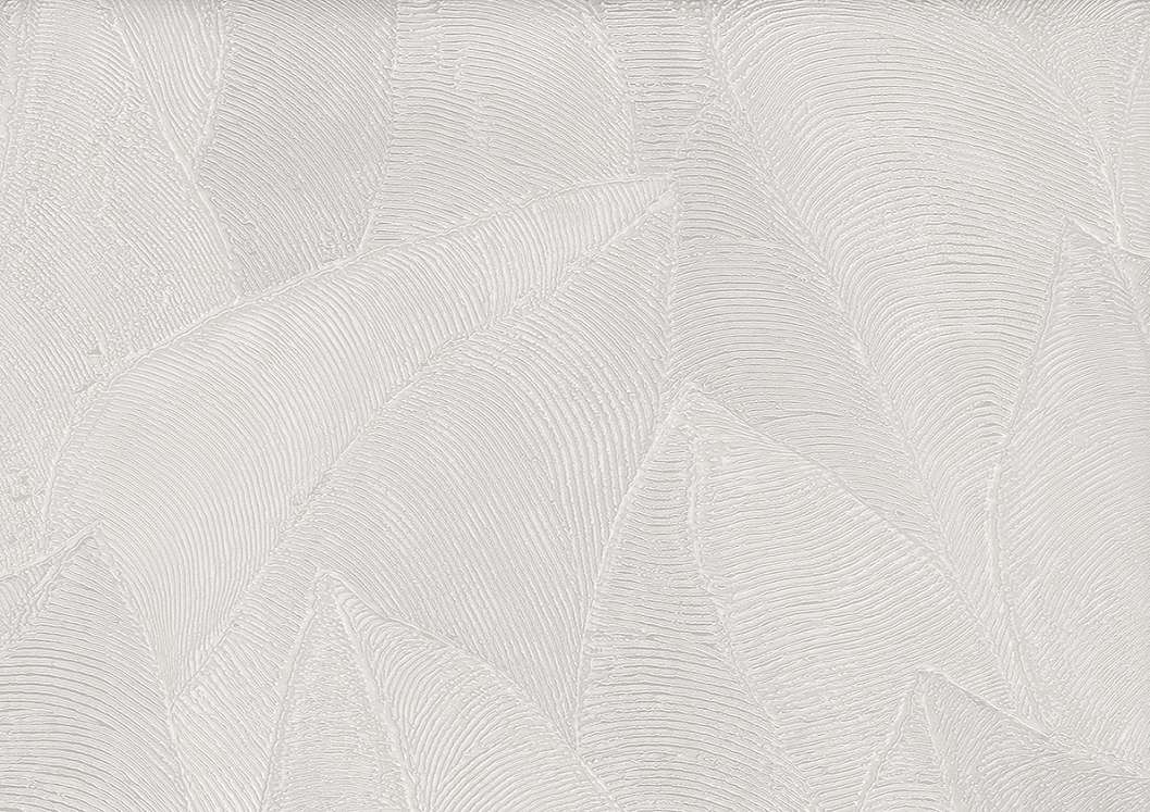 Elegáns Jannelli dekor tapéta fényes és matt szürke színű struktúrált levél mintával