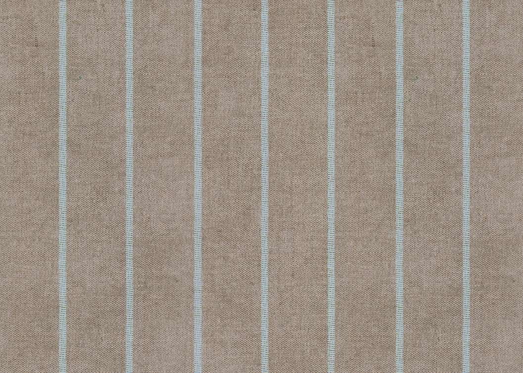 Elegáns Jannelli design tapéta dohánybarna és világoskék színű keskeny csíkos mintával