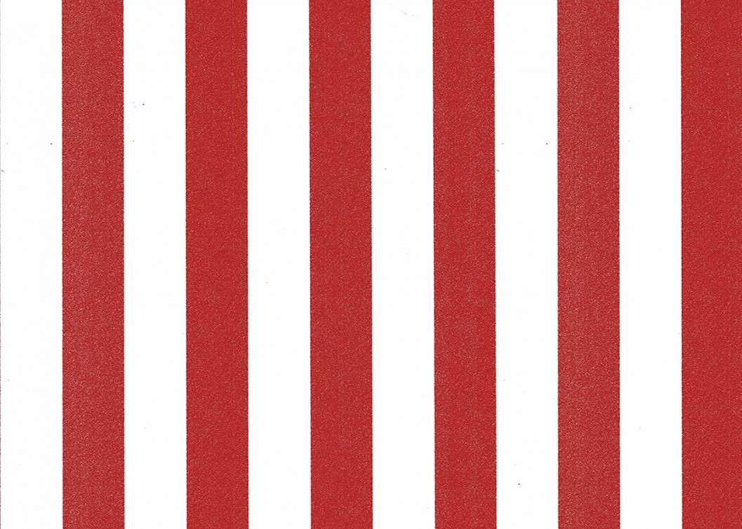 Elegáns Jannelli design tapéta erős bordó és fehér színű csíkos mintával