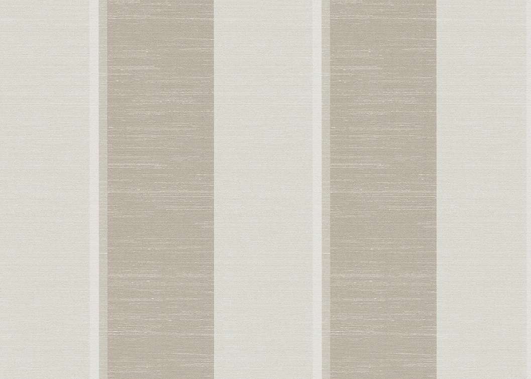 Elegáns Jannelli design tapéta fehér és drapp színű átmenetes csíkos mintával