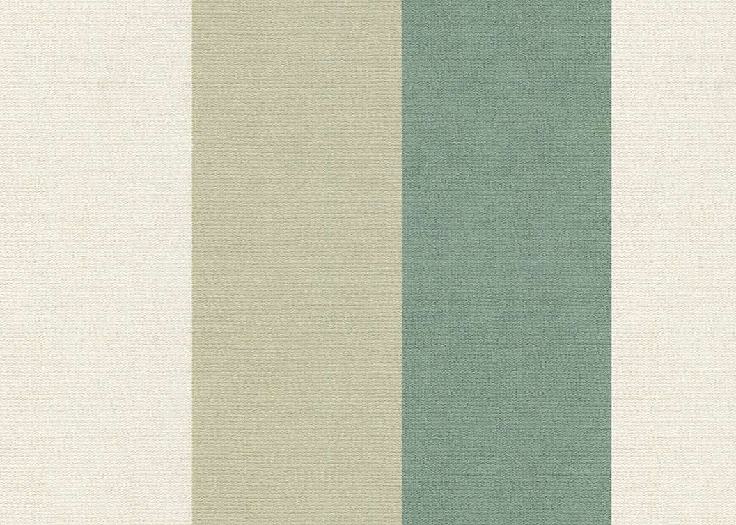 Elegáns Jannelli design tapéta fehér világos és középzöld színű széles csíkos mintával