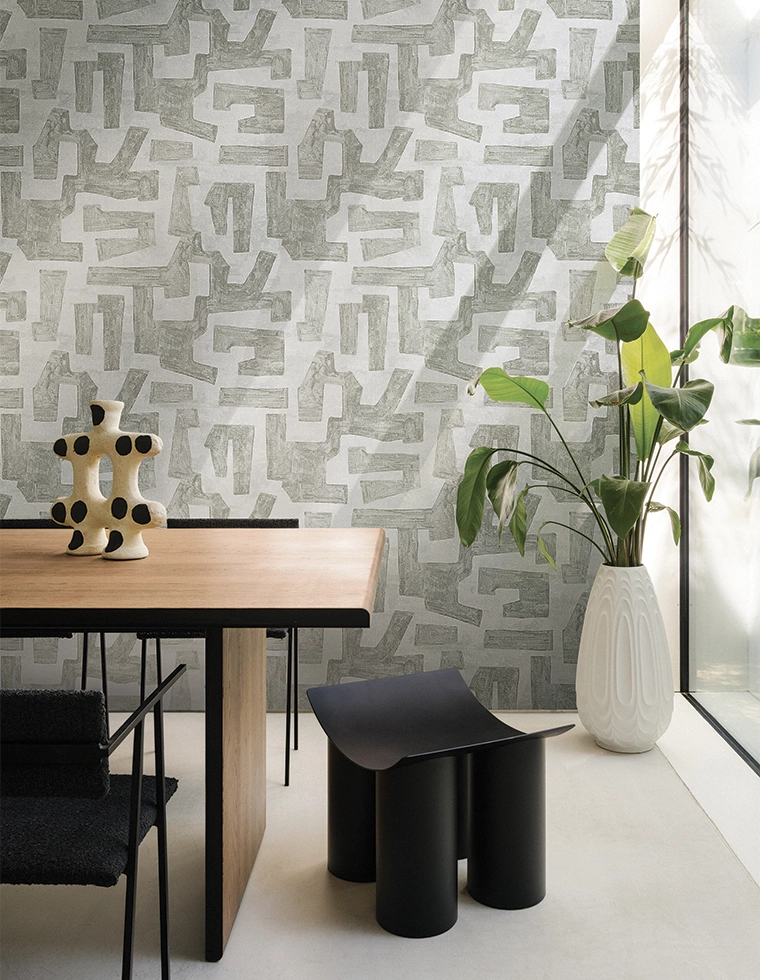 Elegáns Jannelli design tapéta fémes bronz és arany színű kőhatású geometria mintával