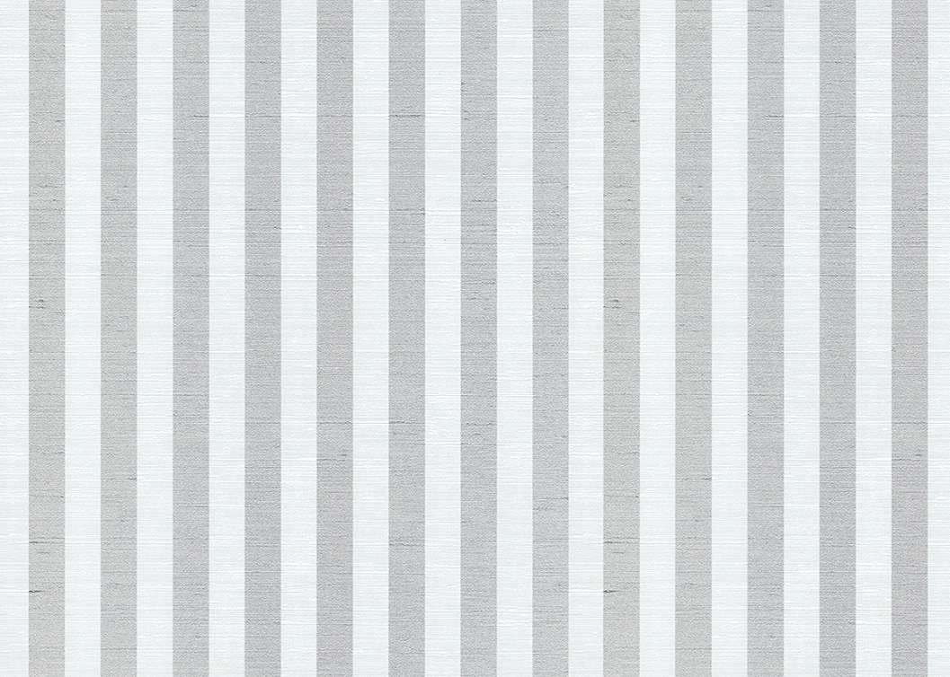 Elegáns Jannelli design tapéta fényes ezüstszürke és fehér színű keskeny csíkos mintával