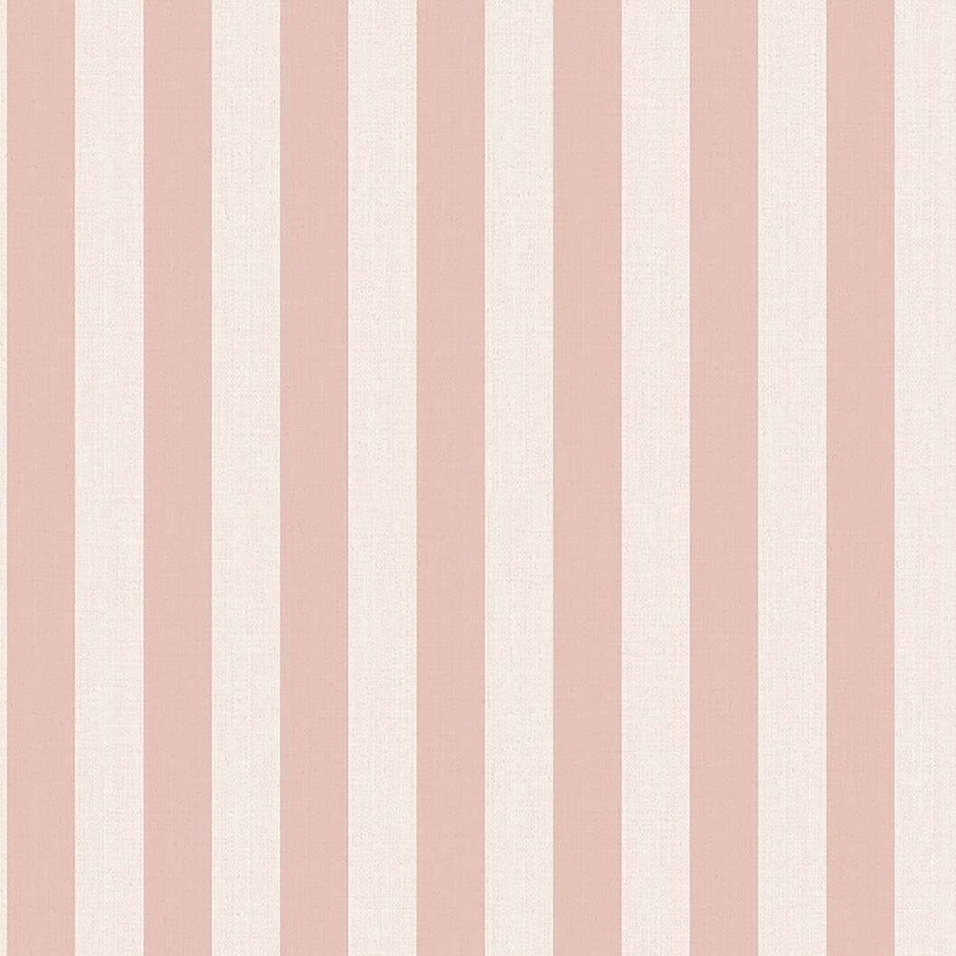 Elegáns Jannelli design tapéta korall színű széles csíkos mintával