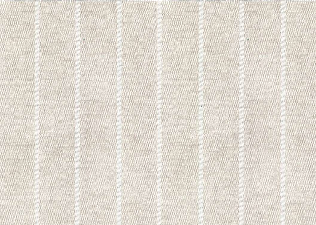 Elegáns Jannelli design tapéta len és fehér színű keskeny csíkos mintával