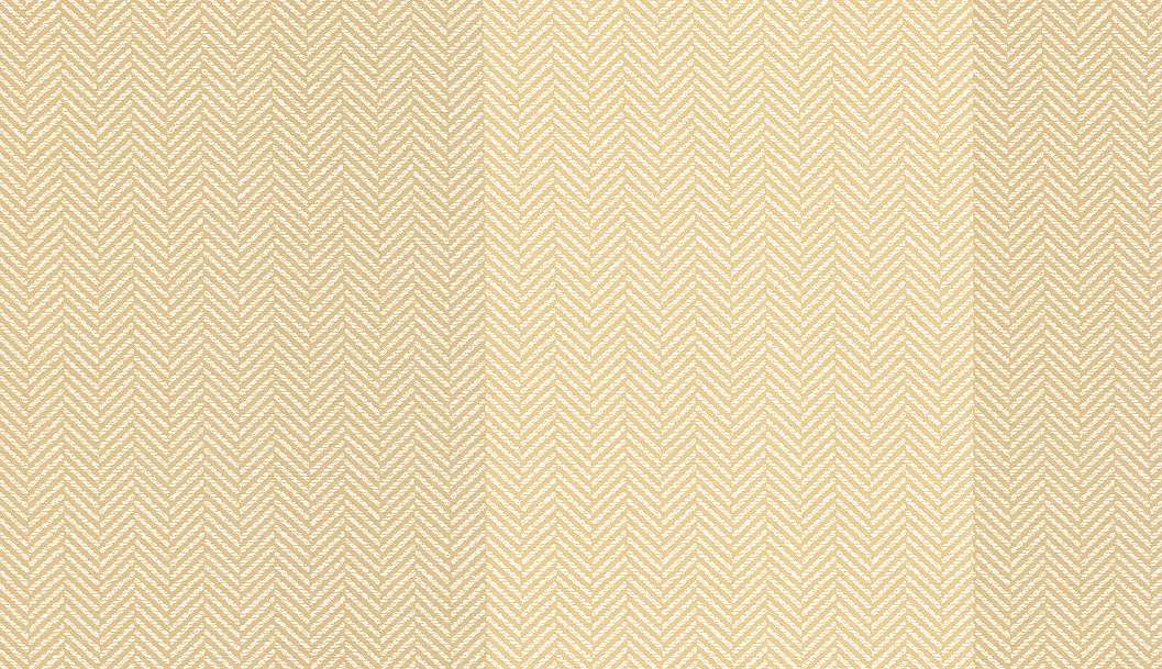 Elegáns Jannelli design tapéta sárga színű halszálkamintás árnyalatban széles csíkos mintával