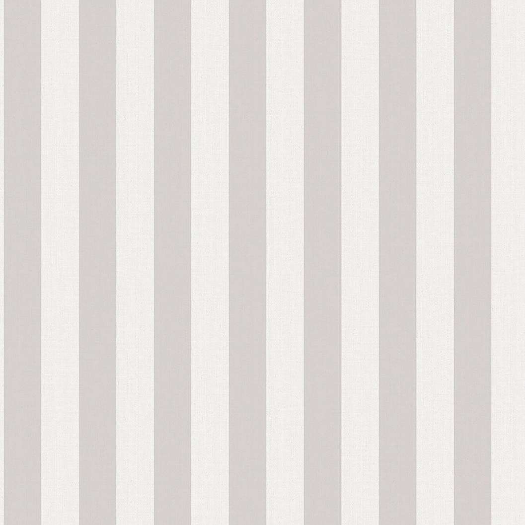 Elegáns Jannelli design tapéta világosszürke fehér széles csíkos mintával