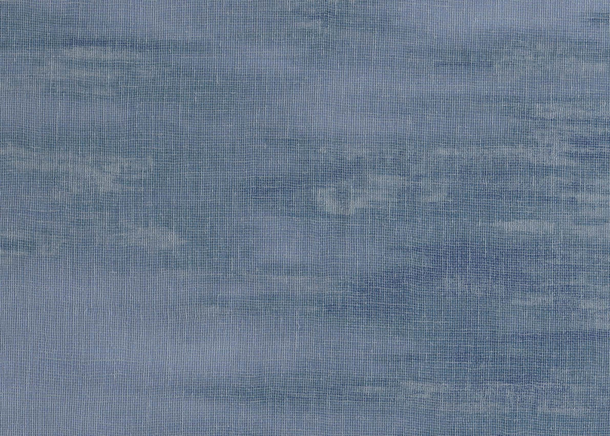 Elegáns kék textil hatású koptatott design tapéta 70cm széles