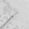 Elegáns Laura Ashley virág mintás dekortapéta szürke és metálos mintával