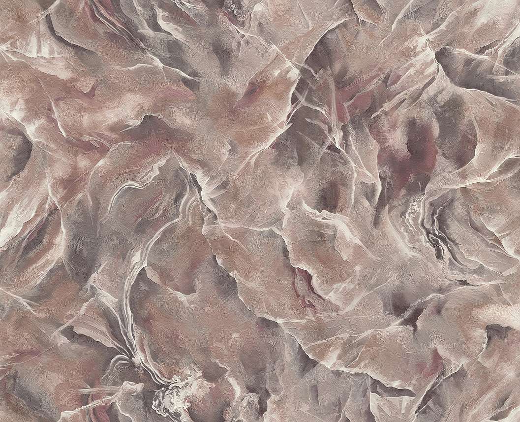 Elegáns lilás rózsaszínes olasz márvány mintás design tapéta