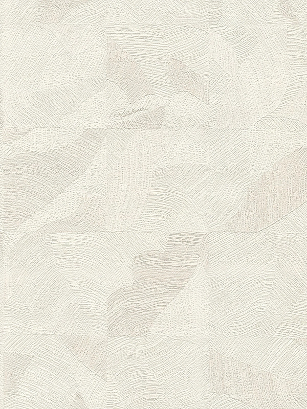 Elegáns Roberto Cavalli design tapéta fehér színű absztrakt geometrikus mintával