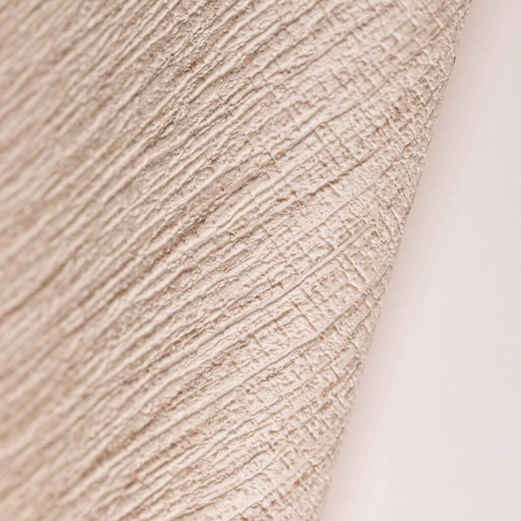 Elegáns Roberto Cavalli design tapéta natúr erős textil mintával