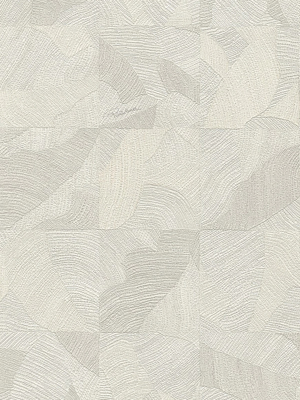 Elegáns Roberto Cavalli design tapéta törtfehér színű absztrakt geometrikus mintával