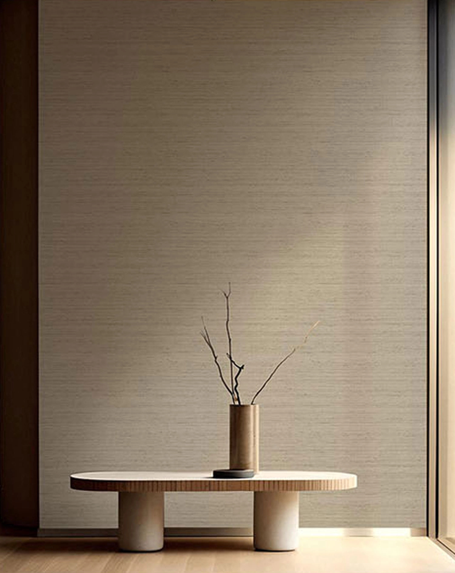 Elegáns textil mintás olasz vinyl dekor tapéta