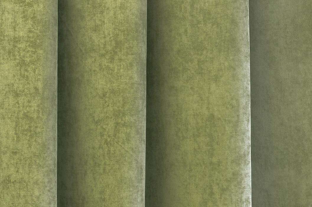 Élénk zöld matt sötétítő függöny textil anyag