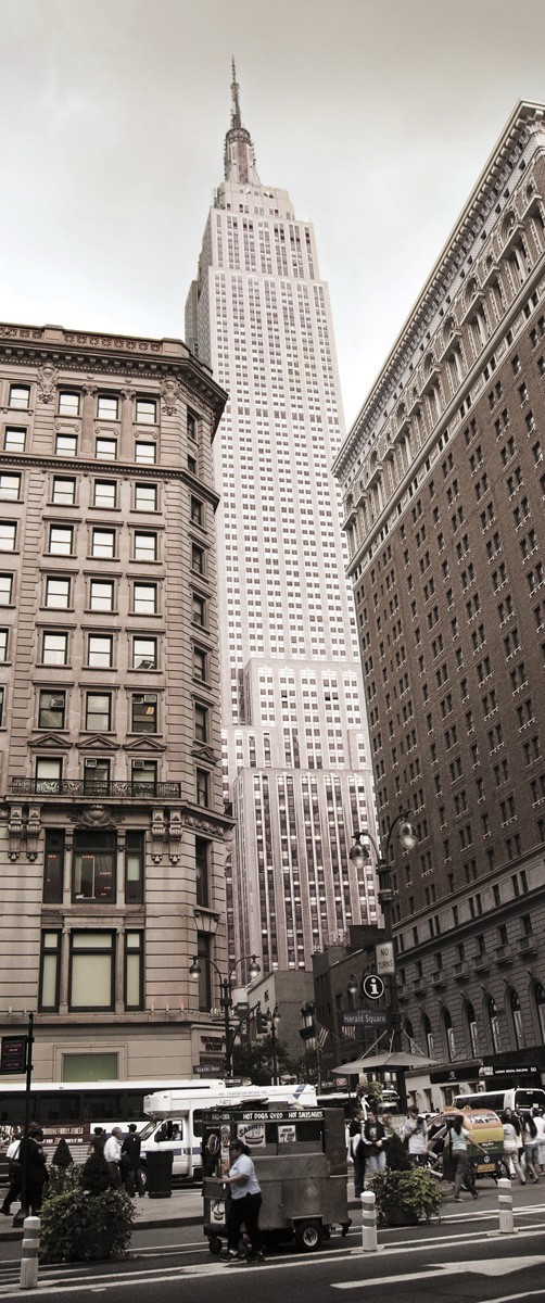 Empire State Building fali poszter ajtóra