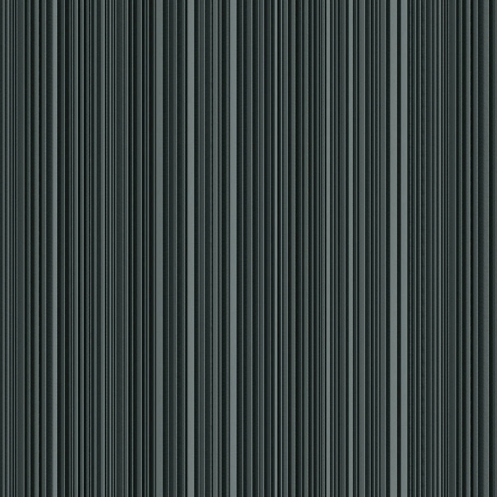 Erősen struktúrált antracitos csíkos mintás szálódai minőségű nehéz vinyl tapéta 135cm széles
