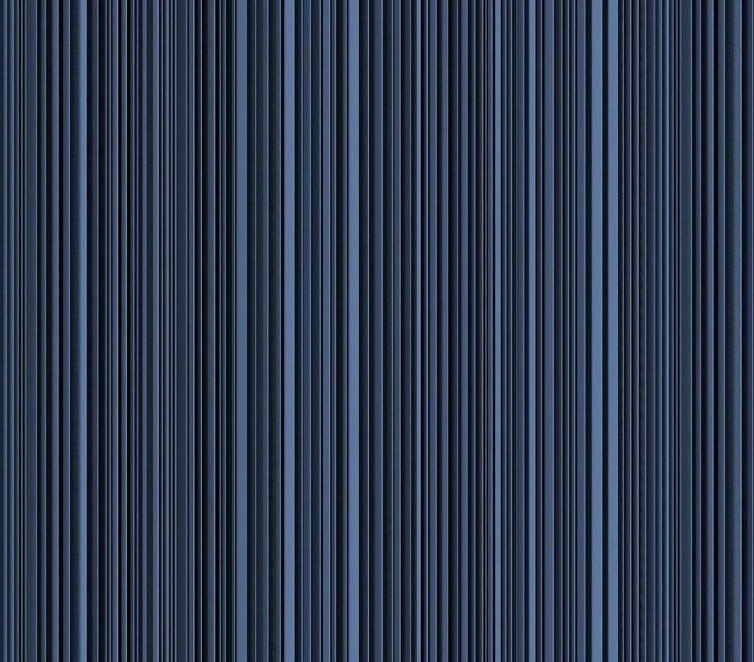Erősen struktúrált kék csíkos mintás szálódai minőségű nehéz vinyl tapéta 135cm széles