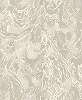 Ezüst bézs színű luxus tapéta fémes hatású absztrakt mintával