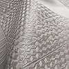 Ezüst elegáns geometrikus mintás luxus olasz 70cm széles design tapéta