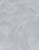 Ezüst hullám mintás dekor tapéta stilizált levél mintával
