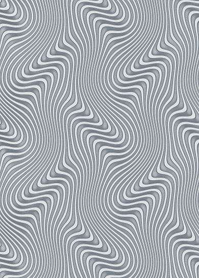 Ezüst hullám mintás modern dekor tapéta