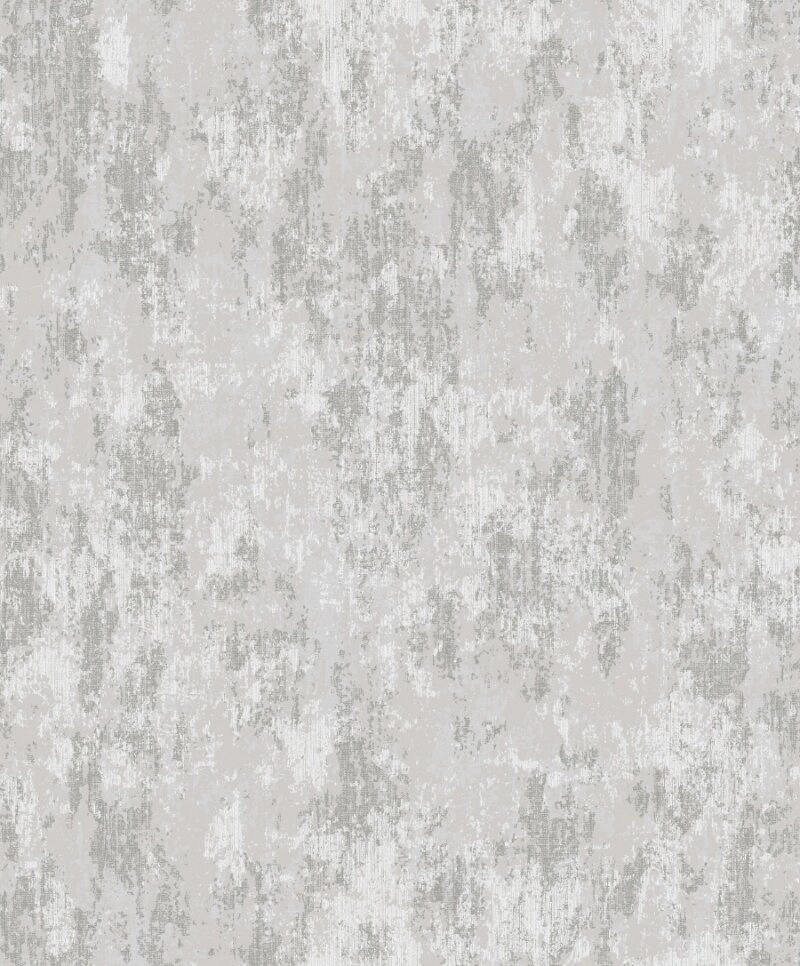 Ezüst szürke dekor tapéta koptatott hatású mintával