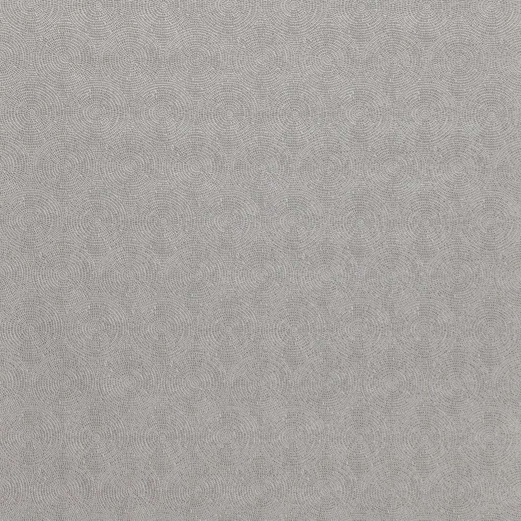 Ezüstszürke apró kör geometrikus mintás bőrhatású design tapéta