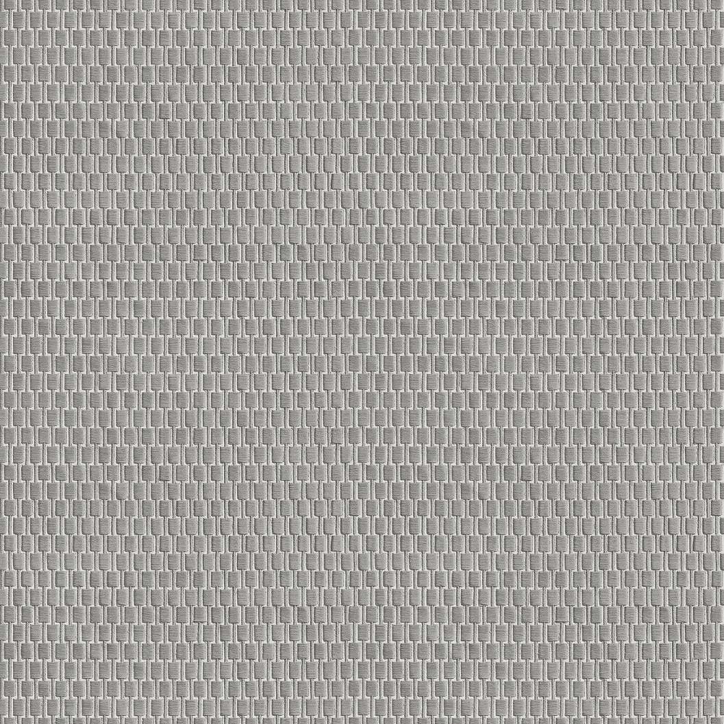 Ezüstszürke design tapéta apró hímzett hatású geometriai mintával