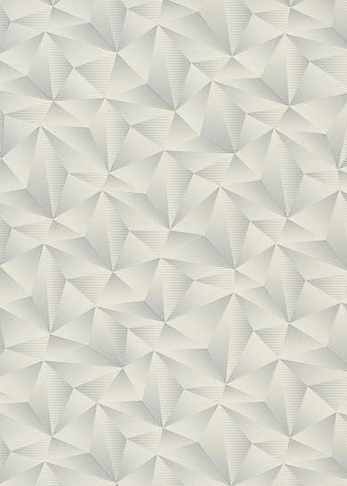 Ezüstszürke modern dekor tapéta geometriai mintával