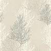 Faág mintás krém szürke skandináv stílusú tapéta
