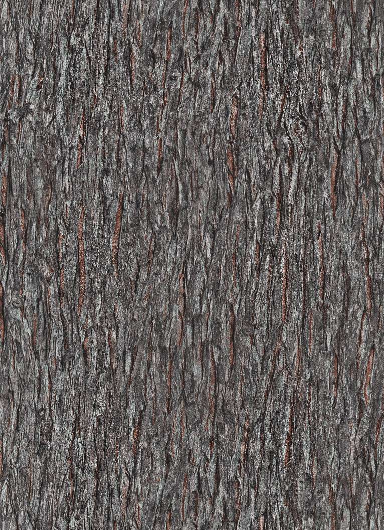 Fahatású dekor tapéta barna fakérek mintával