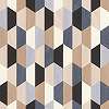 Fahatású modern geometrikus mintás dekor tapéta