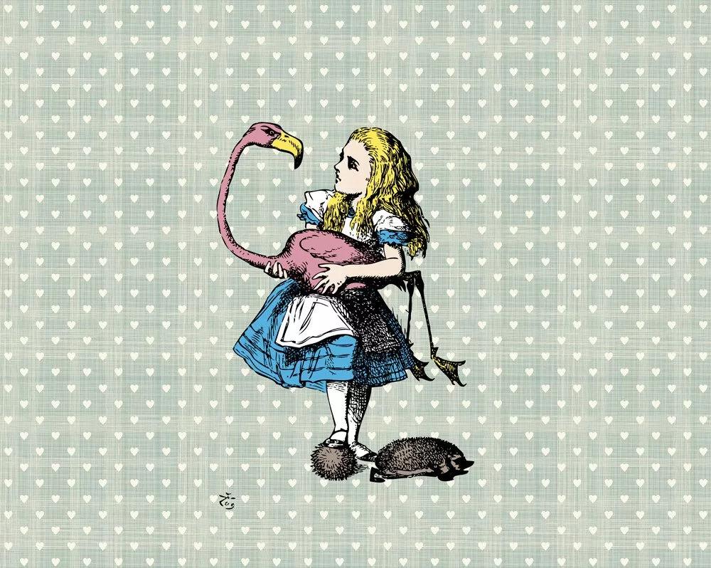 Fali poszter Alice csodaországban