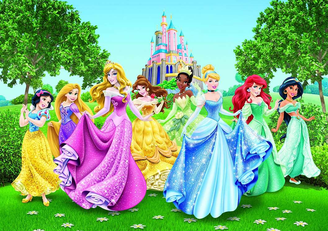 Fali poszter az összes Disney hercegnővel