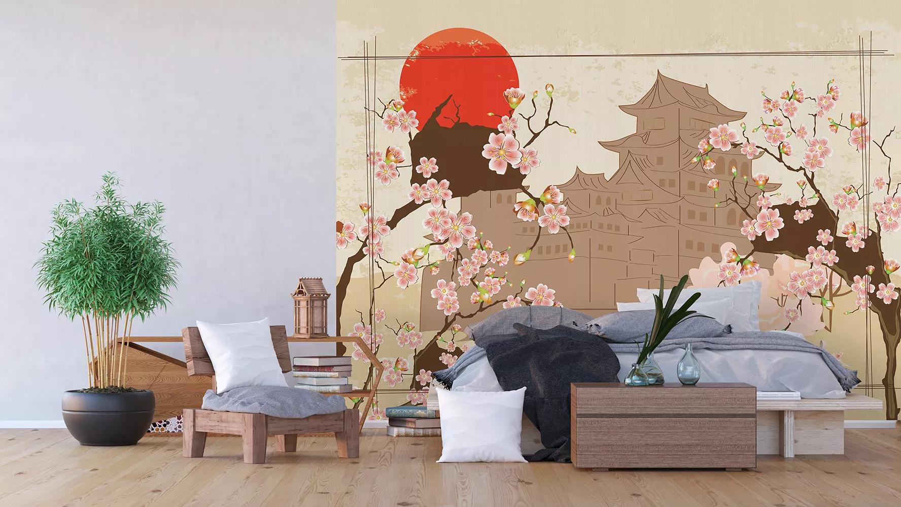 Fali poszter Japán stílusban