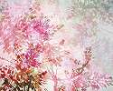 Fali poszter rózsaszín romantikus virág mintával