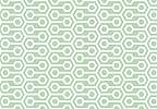 Fali poszter zöld retró geometriai mintával 368x254 vlies
