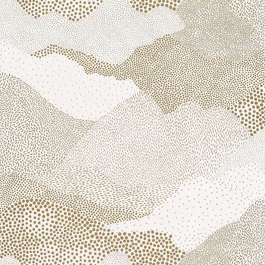 Fehér arany design tapéta hullám mintával