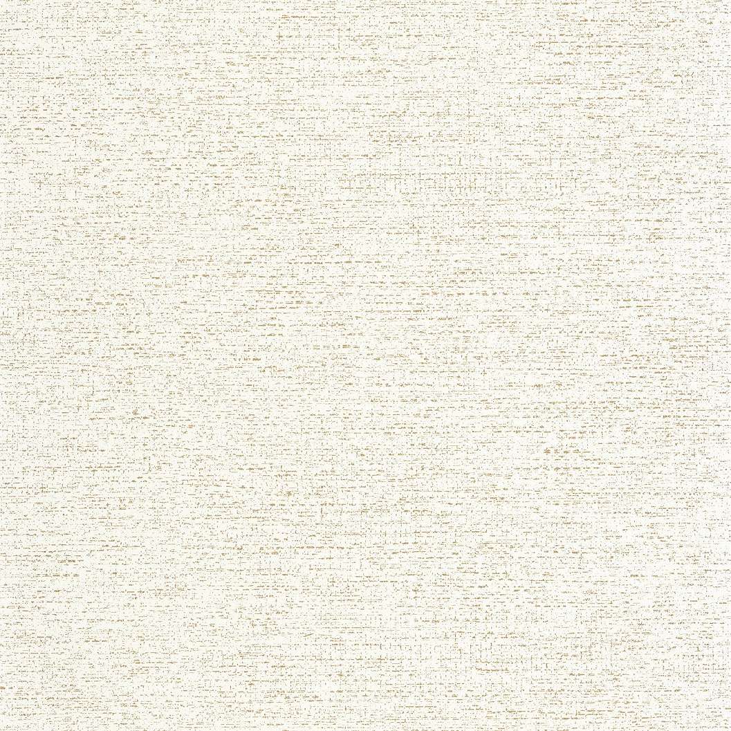 Fehér arany tapéta szőtt textilhatású mintával mosható vinyl