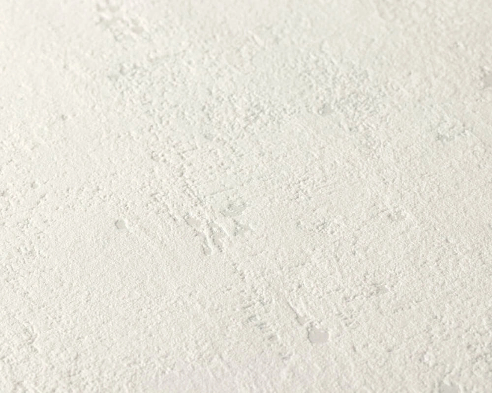 Fehér dekor tapéta betonhatású patináns mintával