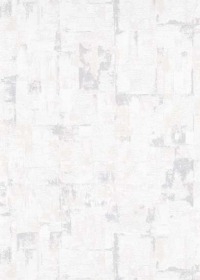 Fehér koptatott hatású vlies dekor tapéta