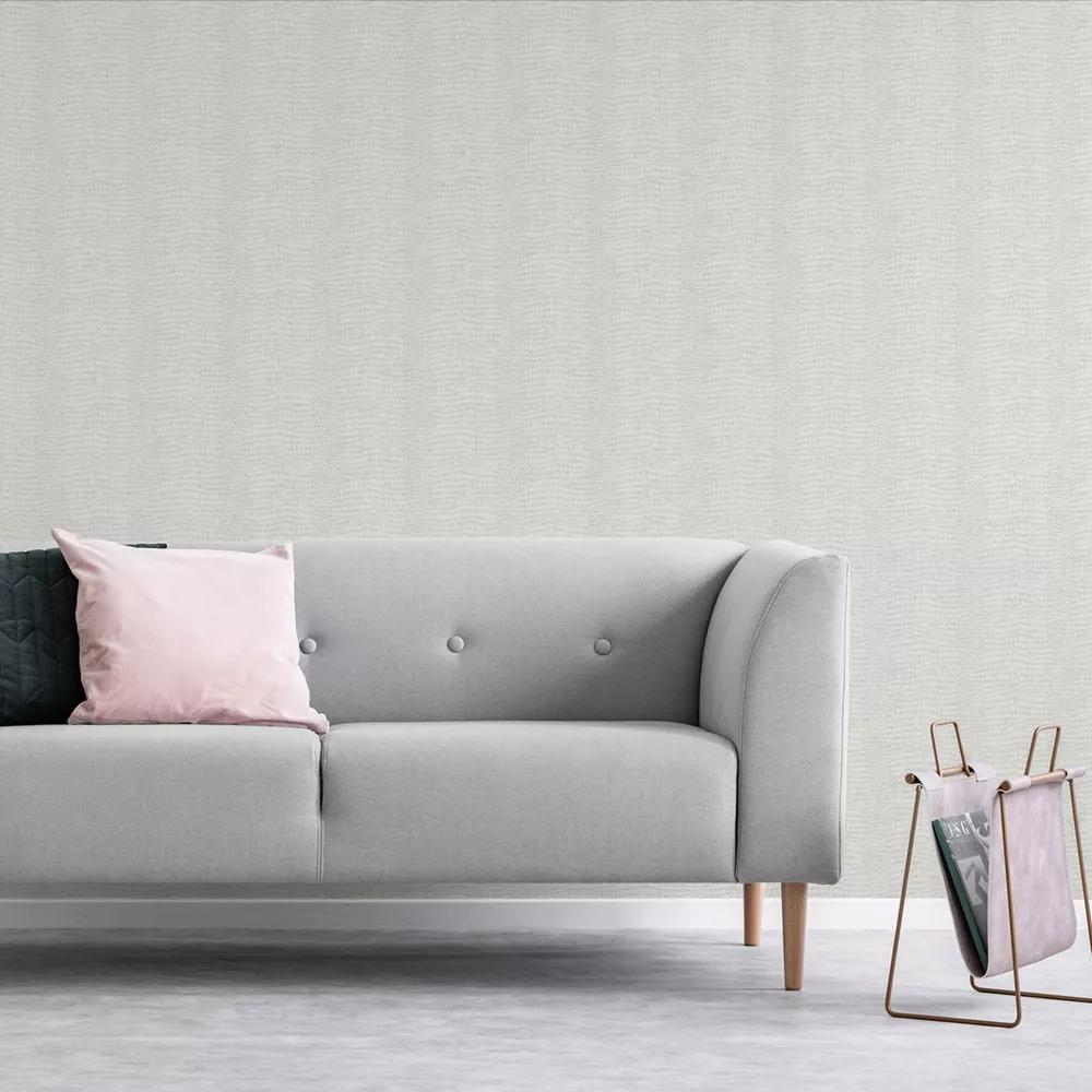 Fehér krokodilbőr hatású vlies design tapéta