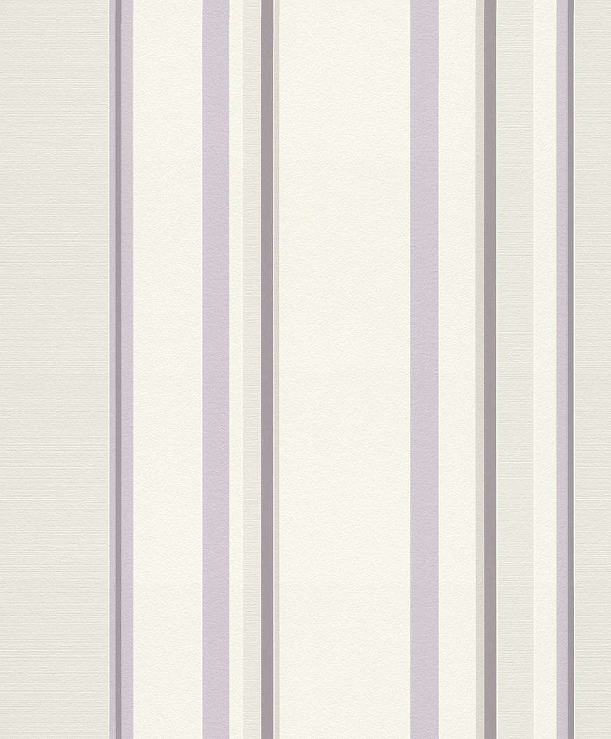 Fehér lila csíkos mintás tapéta